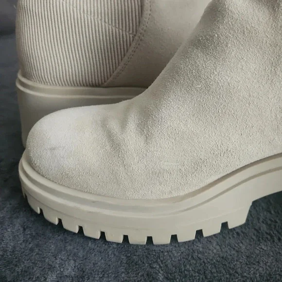 Steve Madden Holley sand suede boots size 9.5 - Picture 11 of 11